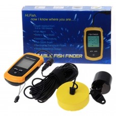100m Diepte-Sonar Sensor Ideale Draagbare Viszoeker Alarmopnemer Voor Het Vastleggen Van De Transducer