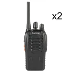 2 x Baofeng BF-88E PMR446 walkie talkie - helder en krachtig