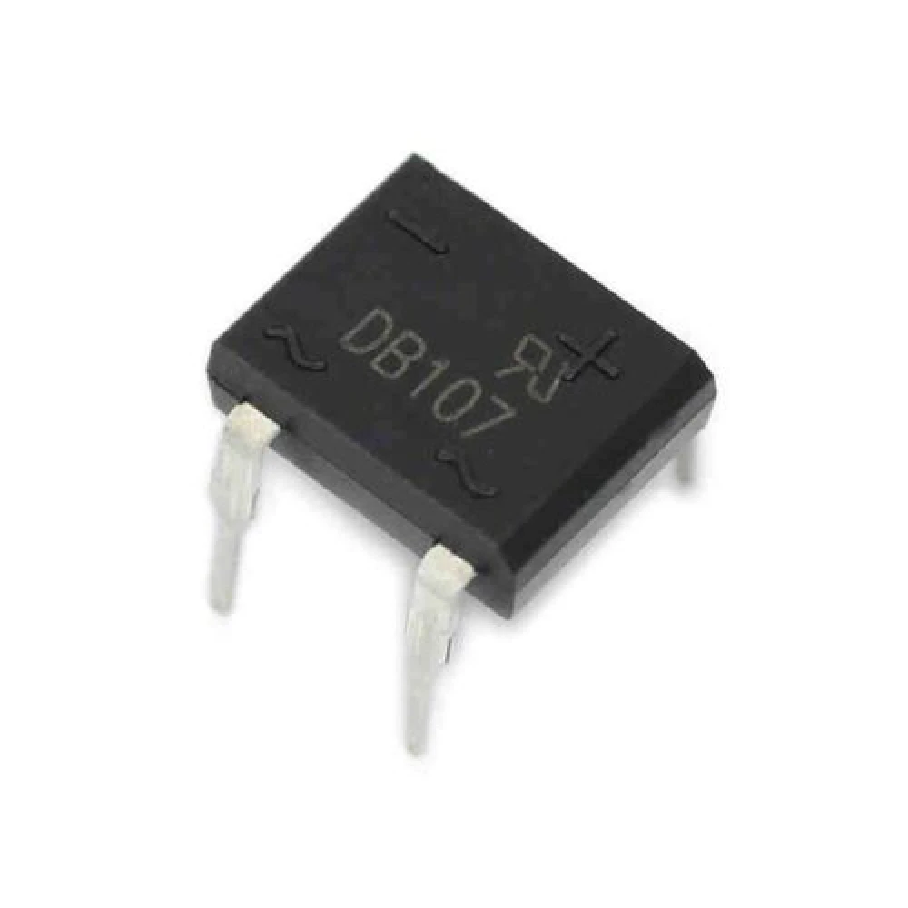 5 stuks DB107 brugcel gelijkrichter 1000v 1a DIP4 voor elektronica satkit