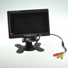 7 Inch Tft Color Lcd Car Rear View Camera Monitor Ondersteuning Voor Het Draaien Van Het Scherm En 2 Av-Ingangen