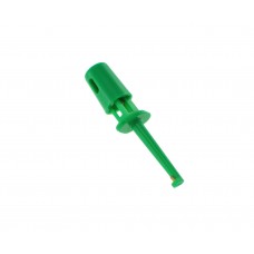 Single Hooks Testing Probe Connecting Wire Clips 4cm Green