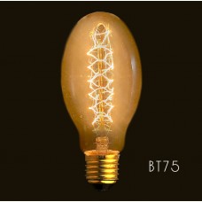 Bt75 Spiraal E27 Gloeilampen Gloeilamp Van 40w Edison Vintage Decoratieve Industriële