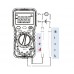 OBDEMOTO-Slimme Automobiel Digitale Multimeter 2900A, de Meter van de Omwentelingssnelheidstemperatuur, RMS, AC/DC, Volt Amp, Ohm
