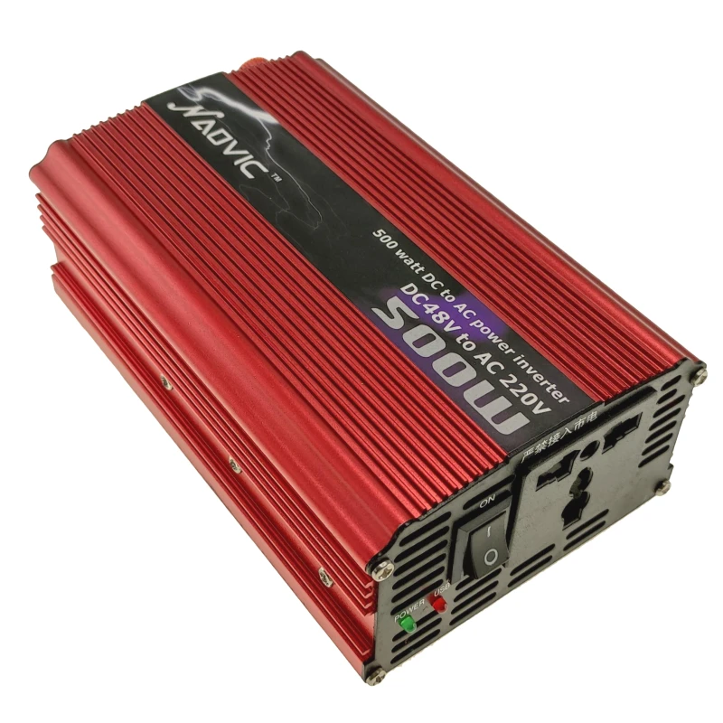 500W omvormer DC48V naar AC220V met zuivere sinus