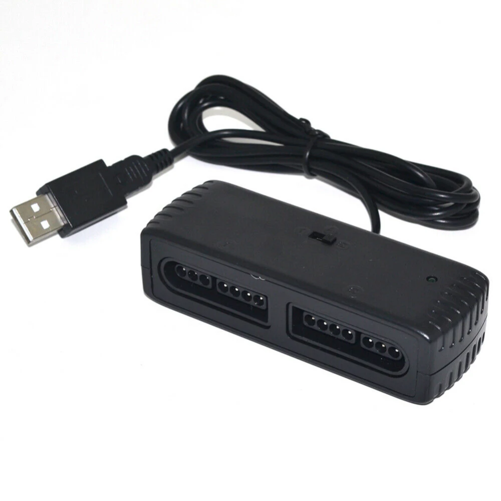 SNES-adapter met dubbele poort voor pc en Android - USB-controller voor 2 spelers