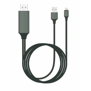 Lightning naar HDMI-adapter voor iPhone - compatibele Apple HDTV-kabel iOS