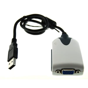 USB VGA-adapter voor extra scherm, compatibel met Windows en Linux
