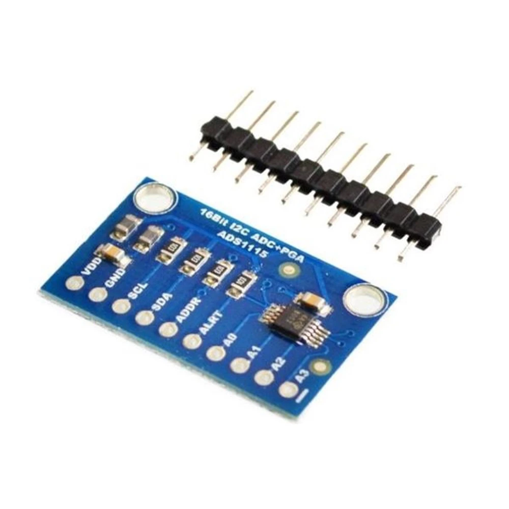 ADS1115 Arduino ADC-module 4 kanalen 16 Bit I2C met gain amplifier