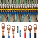 Krimptang 6-50mm² met antislip handgrepen en verstelbare rotatie