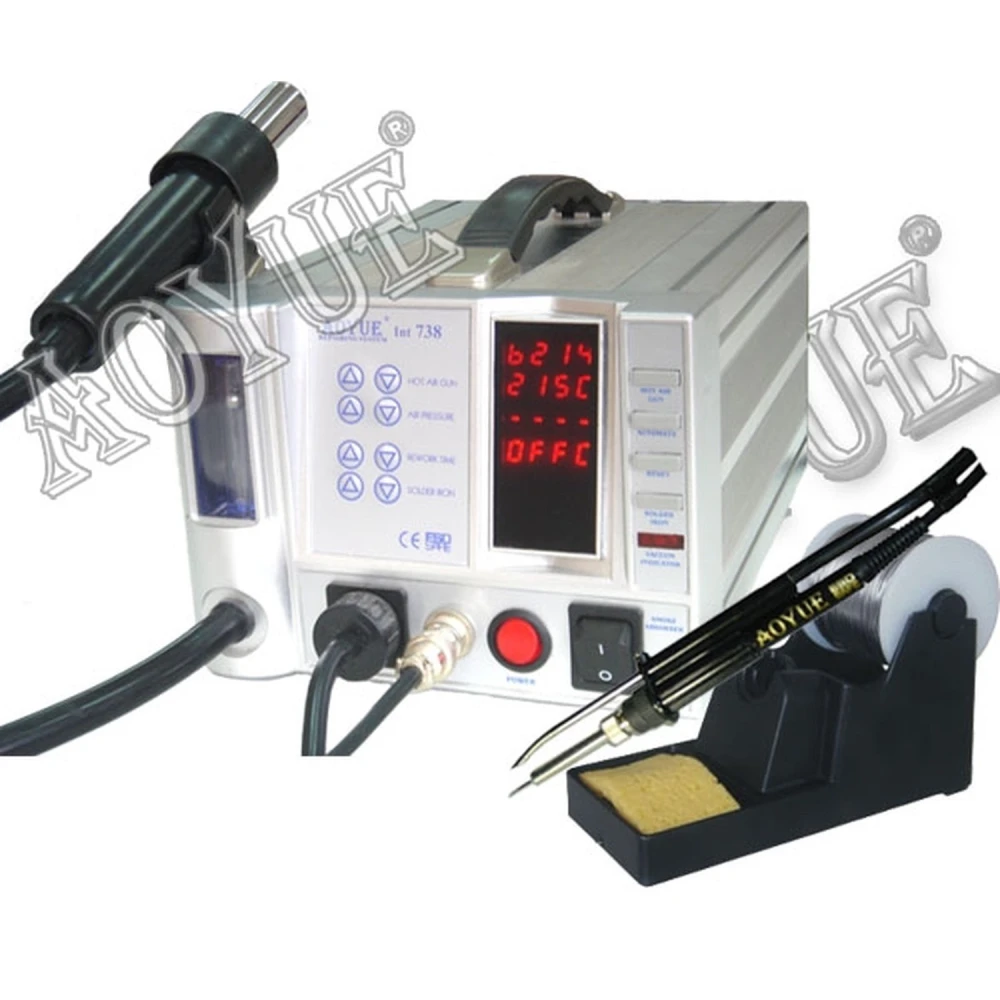 Aoyue INT738+ professionele reparatieset met 60W soldeerbout