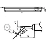 Aoyue LF-1C soldeerpunt met ingebouwde weerstand voor soldeerstations