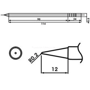 Aoyue LF-LB soldeerpunt met ingebouwde weerstand voor soldeerstation