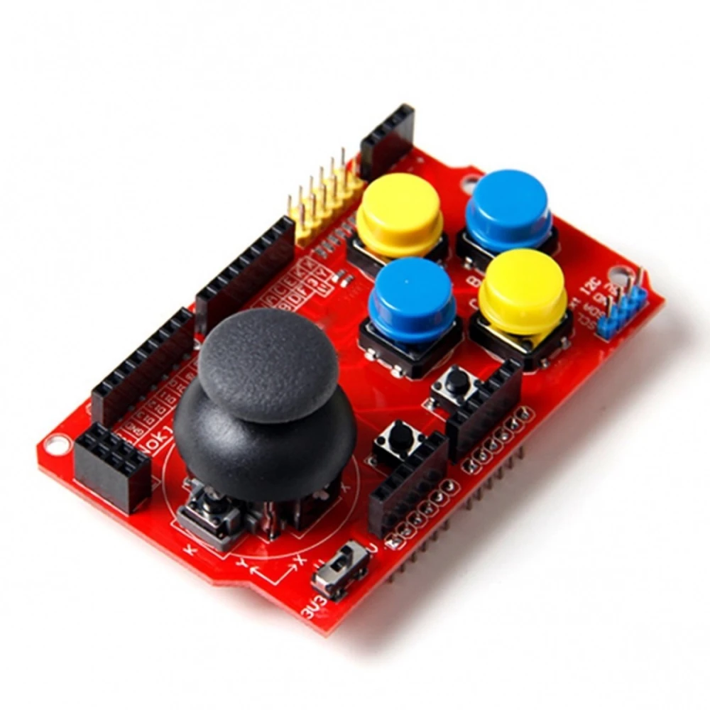 Arduino Joystick Shield - joystickplaat voor Arduino Uno en Mega