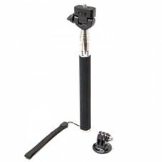 Extendable Telescopische Handheld Pole Arm Monopod Black Met Statiefaansluiting Voor Gopro Hd Hero 4,3,2,1