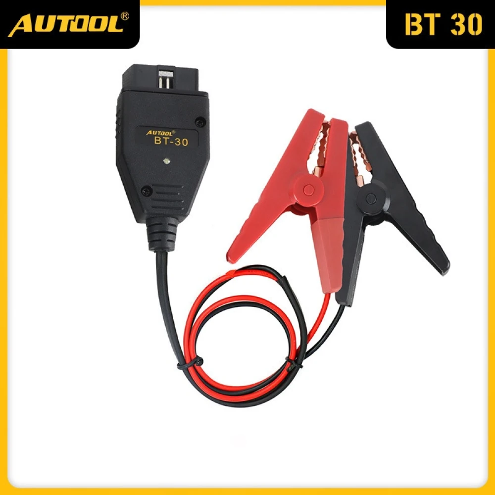 AUTOOL BT-30 OBD2 voedingskabel voor autobatterij