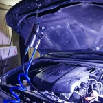 AUTOOL C100 brandstofinjectorreiniger voor benzine met adapters