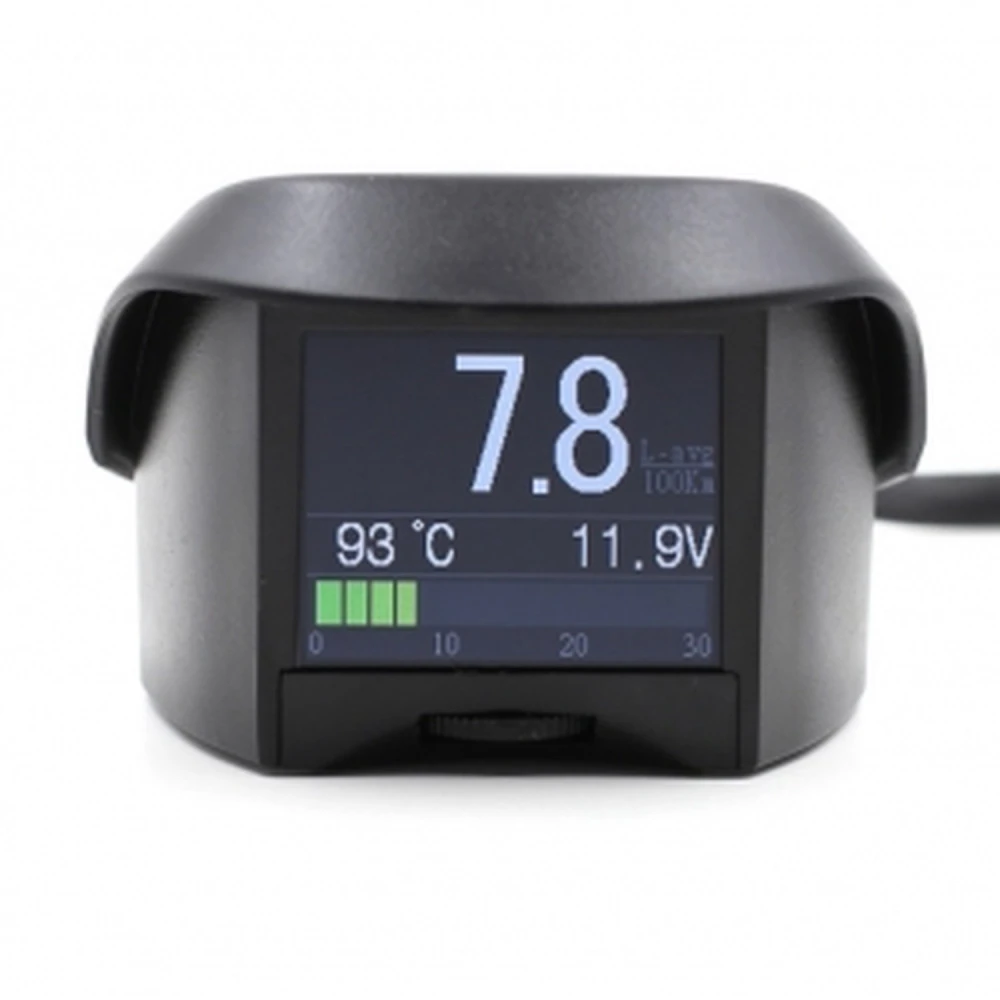 Autool X50 Plus OBD2 multifunctioneel: snelheid, kilometerstand, thermometer en diagnose