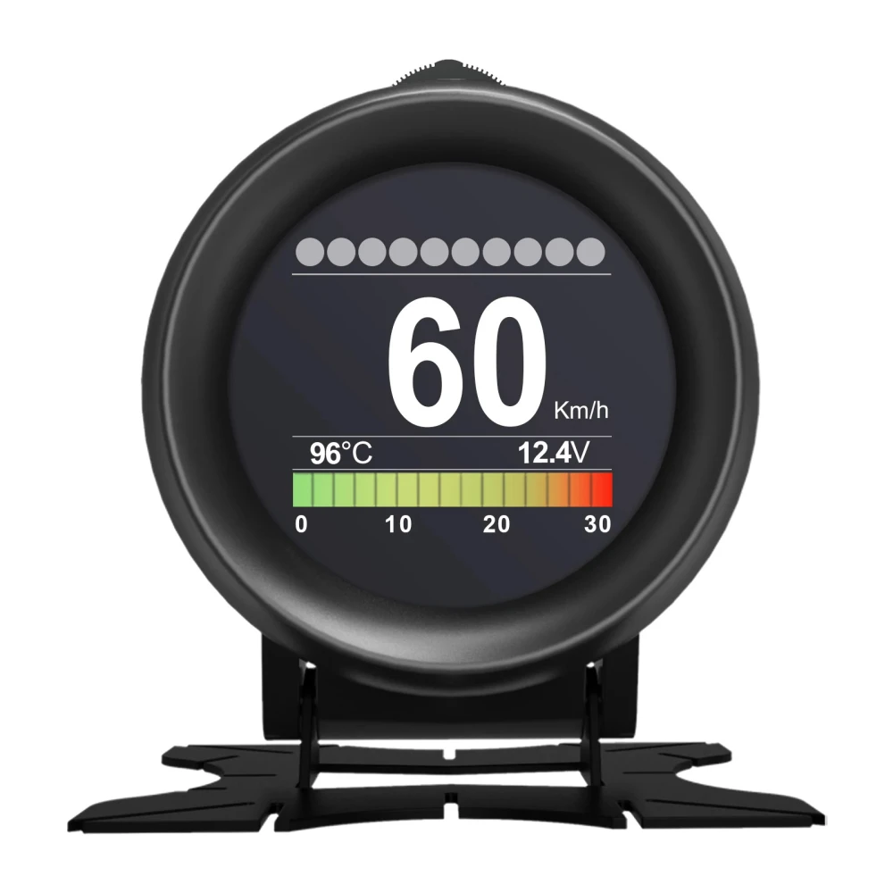 Autool X60 OBD HUD digitale multimeter voor OBD-II voertuigen