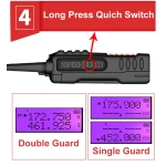 Baofeng UV9R Plus walkie-talkie met groot bereik en 160 kanalen