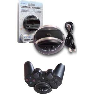 PS3-controller oplaadstation met officiële satkit stand