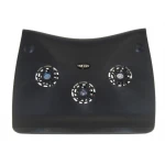 Laptop koelstandaard met USB-hub 4 poorten Mod-500 Satkit