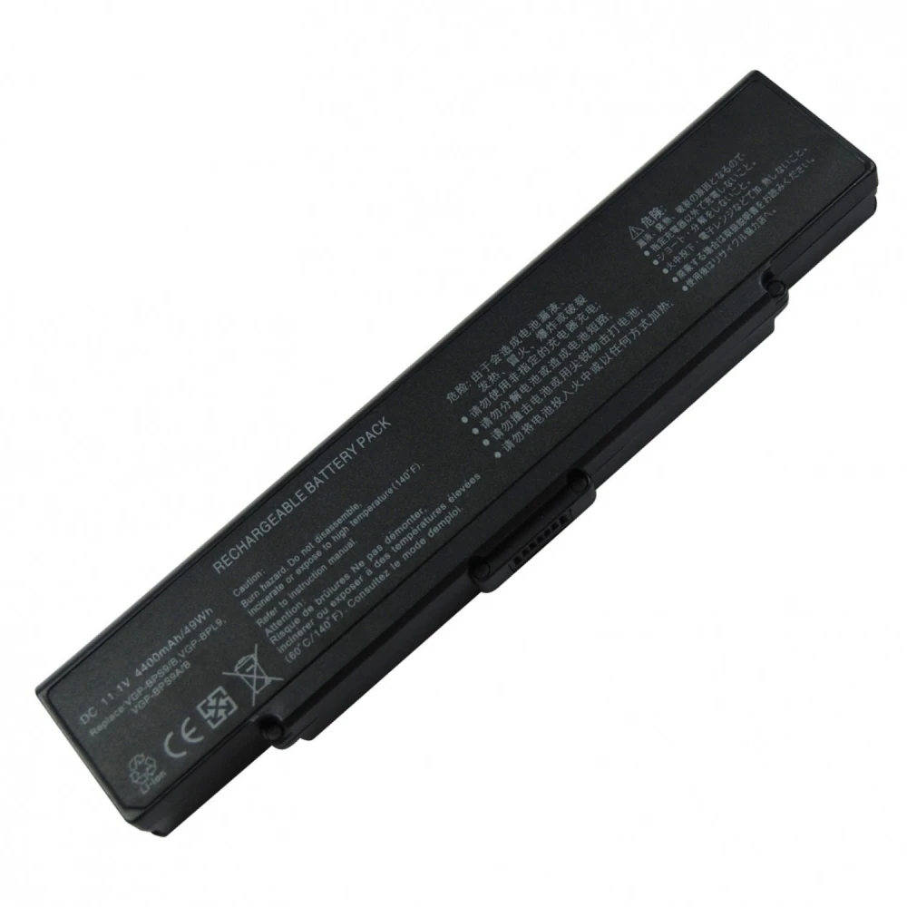 5200 mAh batterij voor Sony VGP-BPS9, compatibel met meerdere Sony Vaio-modellen