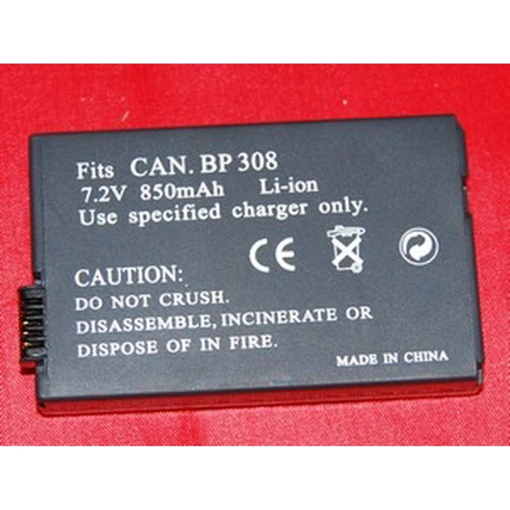 Compatibele Canon BP-308 batterij voor Canon videocamera's
