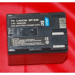 Canon BP-535 compatibele batterij voor Canon-videocamera's
