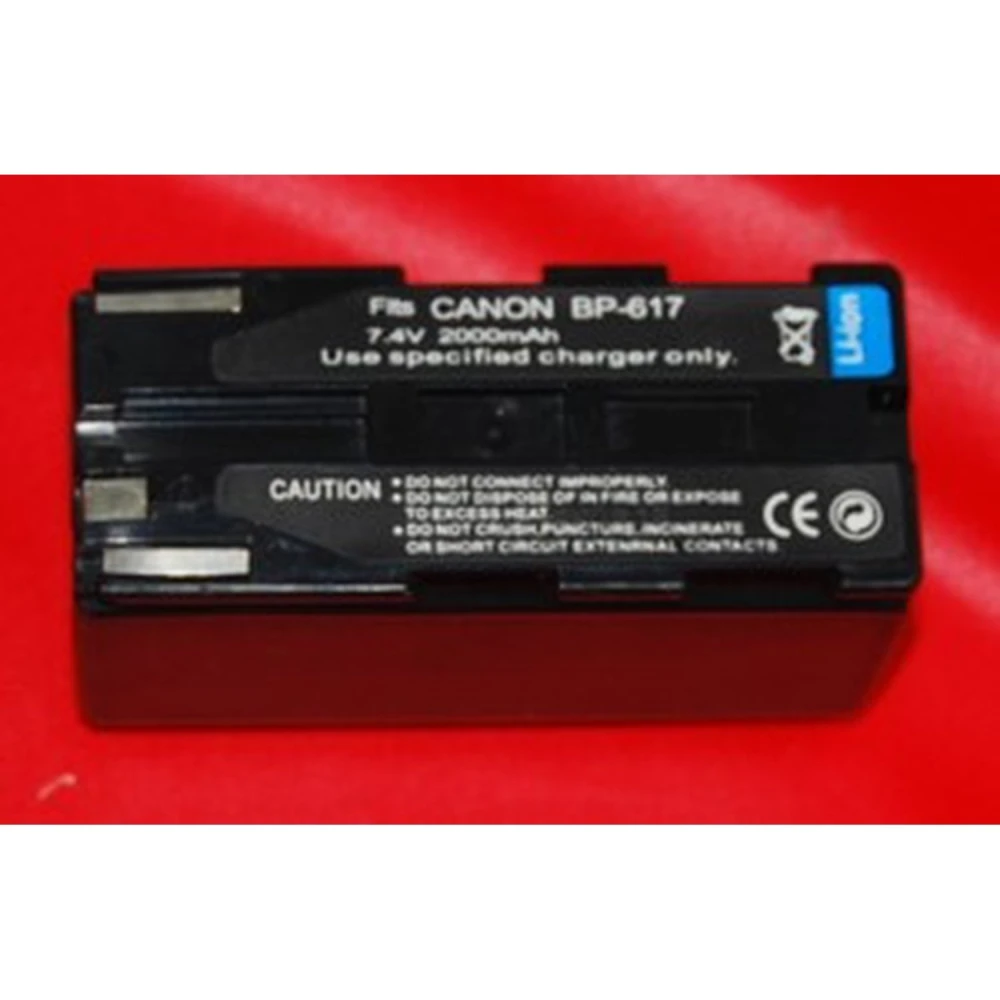 Compatibele Canon BP-617 batterij voor digitale camera's en camcorders