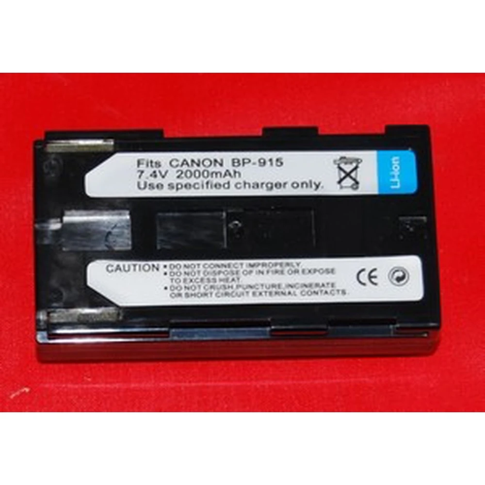 Compatibele Canon BP-915 batterij voor Canon videocamera's