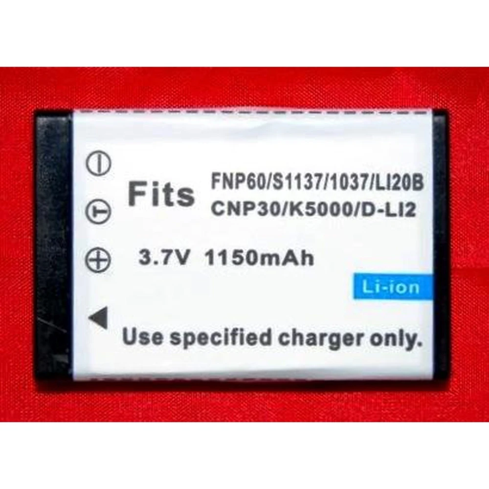 Compatibele Casio NP-30 batterij - Li-Ion 3.6V 1150mAh voor camera's