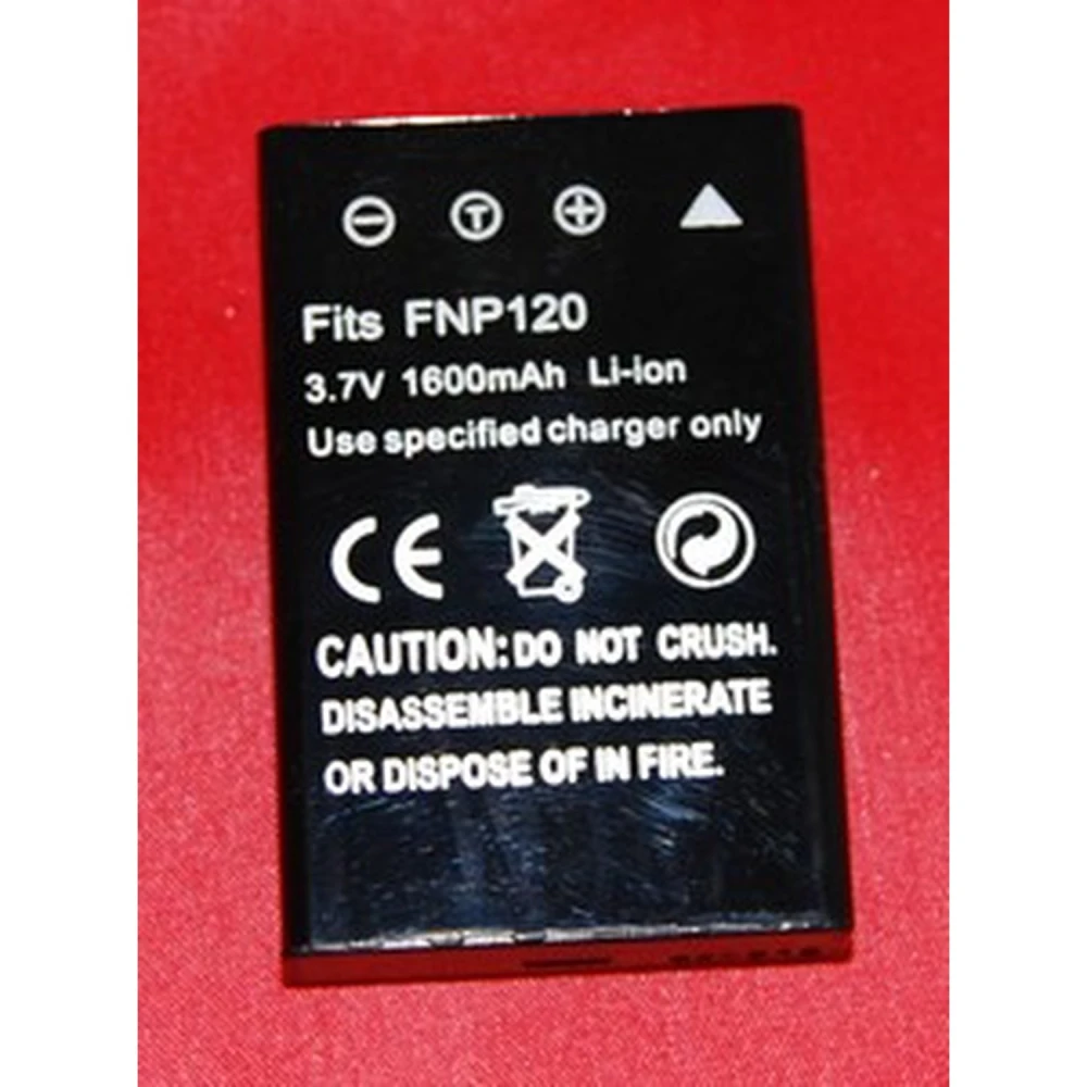 Compatibele Fuji NP-120 batterij voor Fuji-, Pentax- en Ricoh-camera's