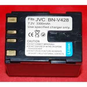 Compatibele JVC BN-V428 batterij 7.2V 3300mAh voor JVC-camera's