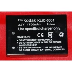 Compatibele Kodak KLIC-5001 batterij voor digitale camera's en camcorders