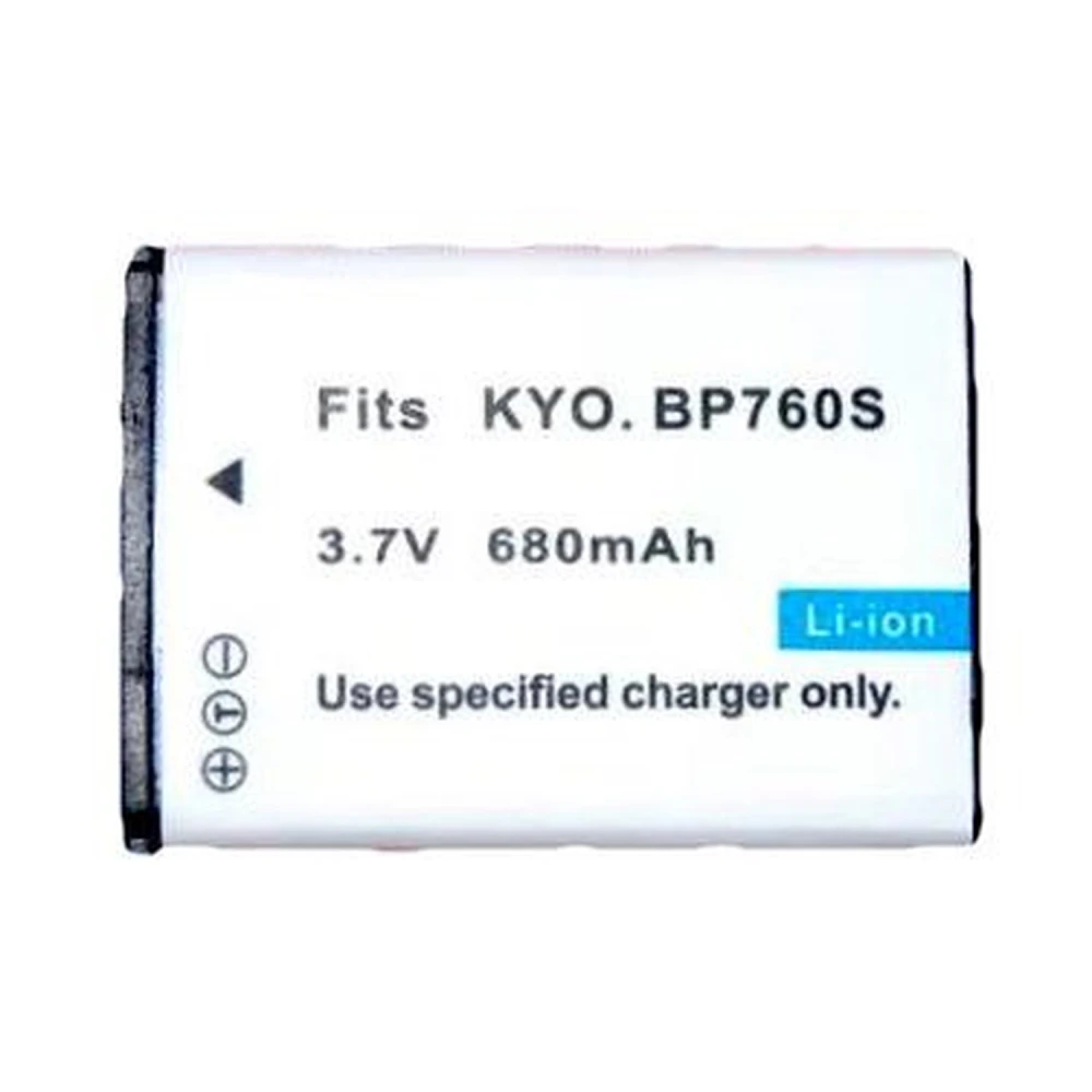 Compatibele Kyocera BP-760S batterij voor digitale camera's en camcorders