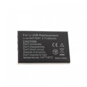 Compatibele LI-20B batterij voor digitale camera's Panasonic, Olympus en meer