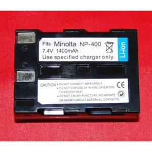Compatibele Minolta NP-400 batterij voor digitale camera's en camcorders