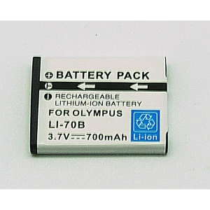 Compatibele Olympus LI-70B batterij voor Olympus digitale camera's
