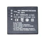Compatibele Panasonic CGA-008E/BCE10E batterij voor Panasonic digitale camera's