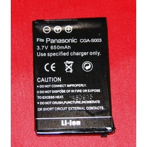 Compatibele Panasonic CGA-S003 batterij 3.7V 650mAh voor Panasonic camera’s