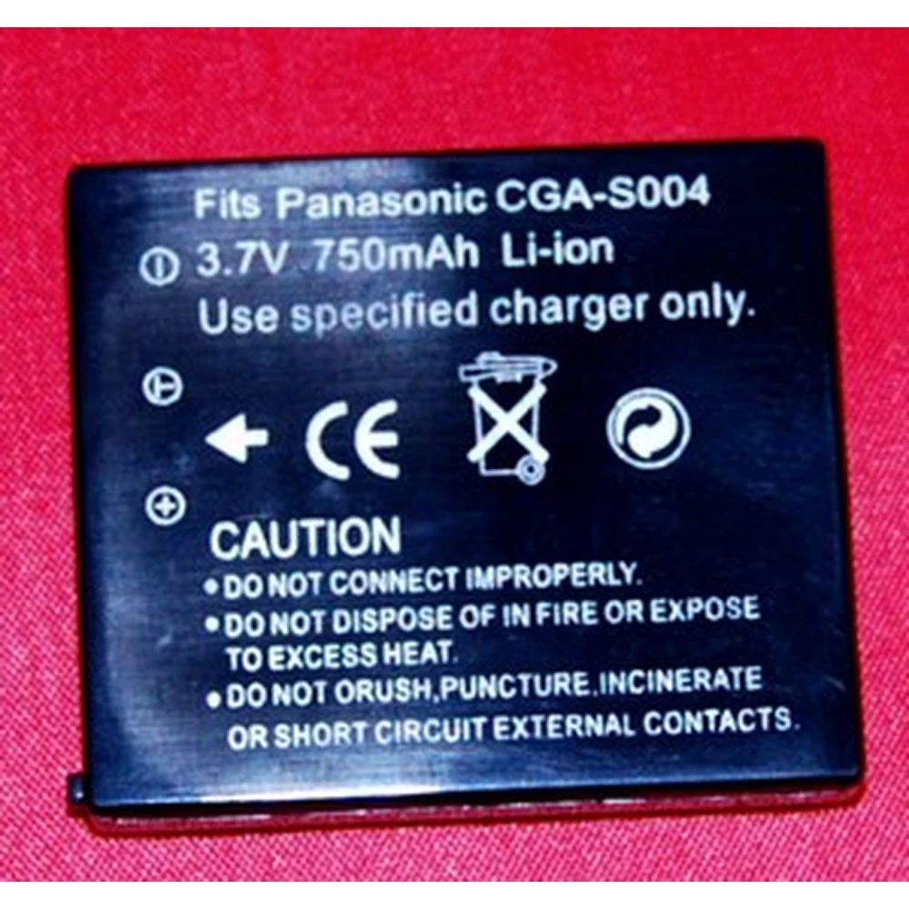 Compatibele Panasonic S004-batterij voor digitale camera's en camcorders