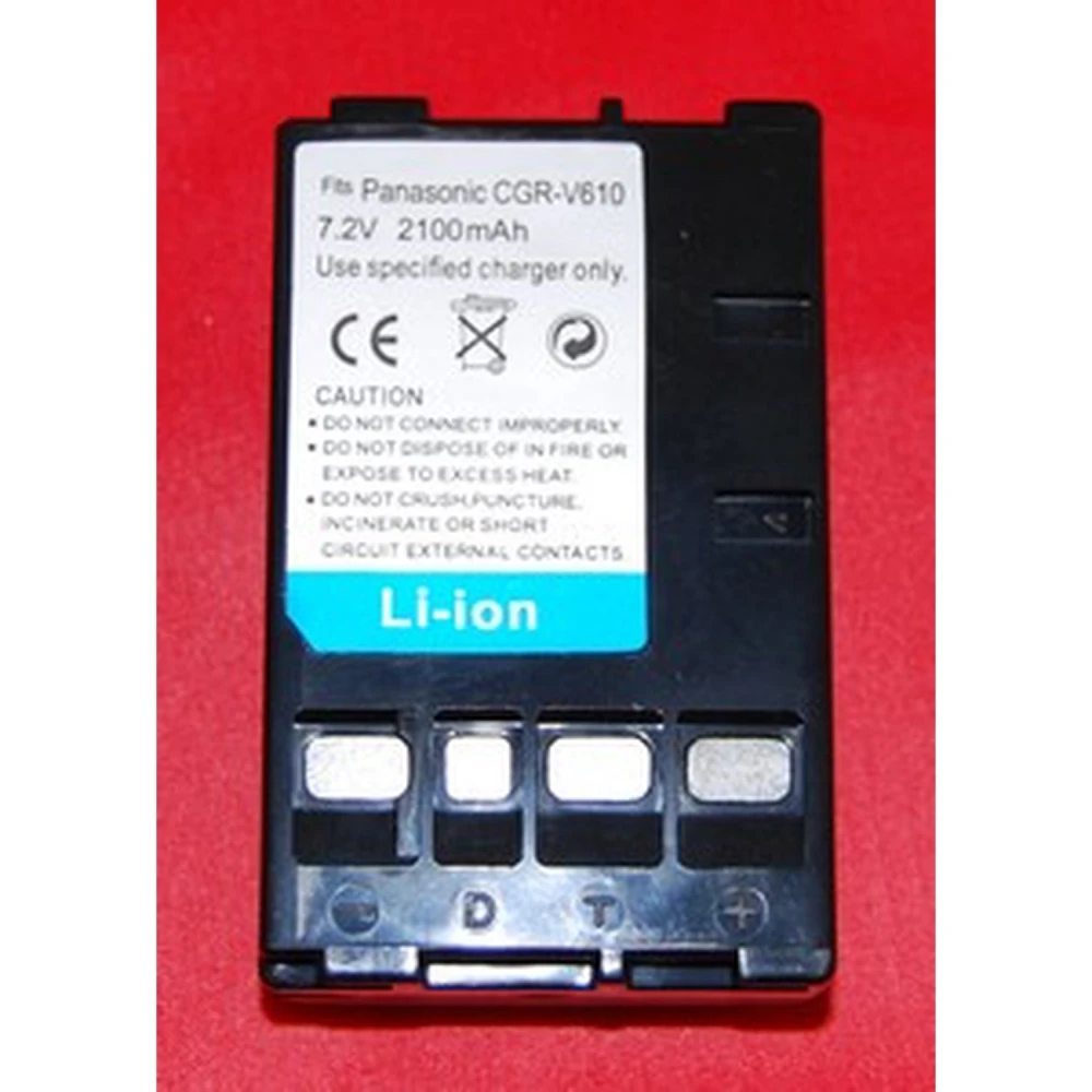 Compatibele Panasonic V610 batterij - 7.2V 2100mAh voor digitale camera's