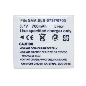 Compatibele Samsung SB-L0737 batterij voor Samsung digitale camera's