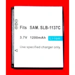 Compatibele Samsung SB-L1137C batterij Li-Ion 7.4V 1600mAh voor camera's