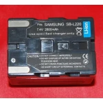 Compatibele Samsung SB-L220 batterij voor digitale camera's en camcorders