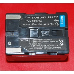 Compatibele Samsung SB-L220 batterij voor digitale camera's en camcorders