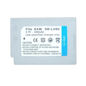 Compatibele Samsung SB-LH82 batterij voor digitale camera's en camcorders