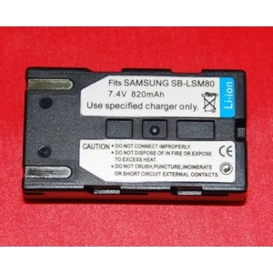 Compatibele Samsung SB-LSM80 batterij voor Samsung digitale camera's