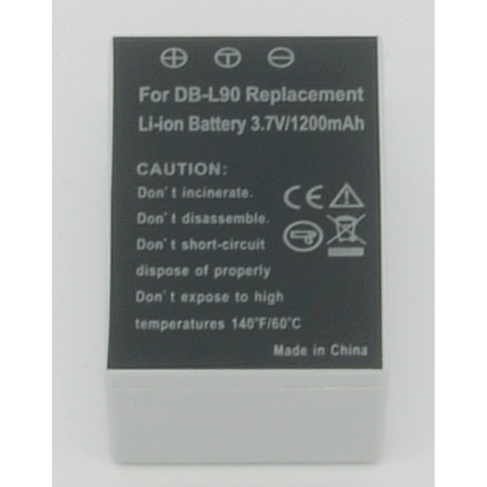 Compatibele Sanyo DB-L90 batterij voor Sanyo digitale camera's