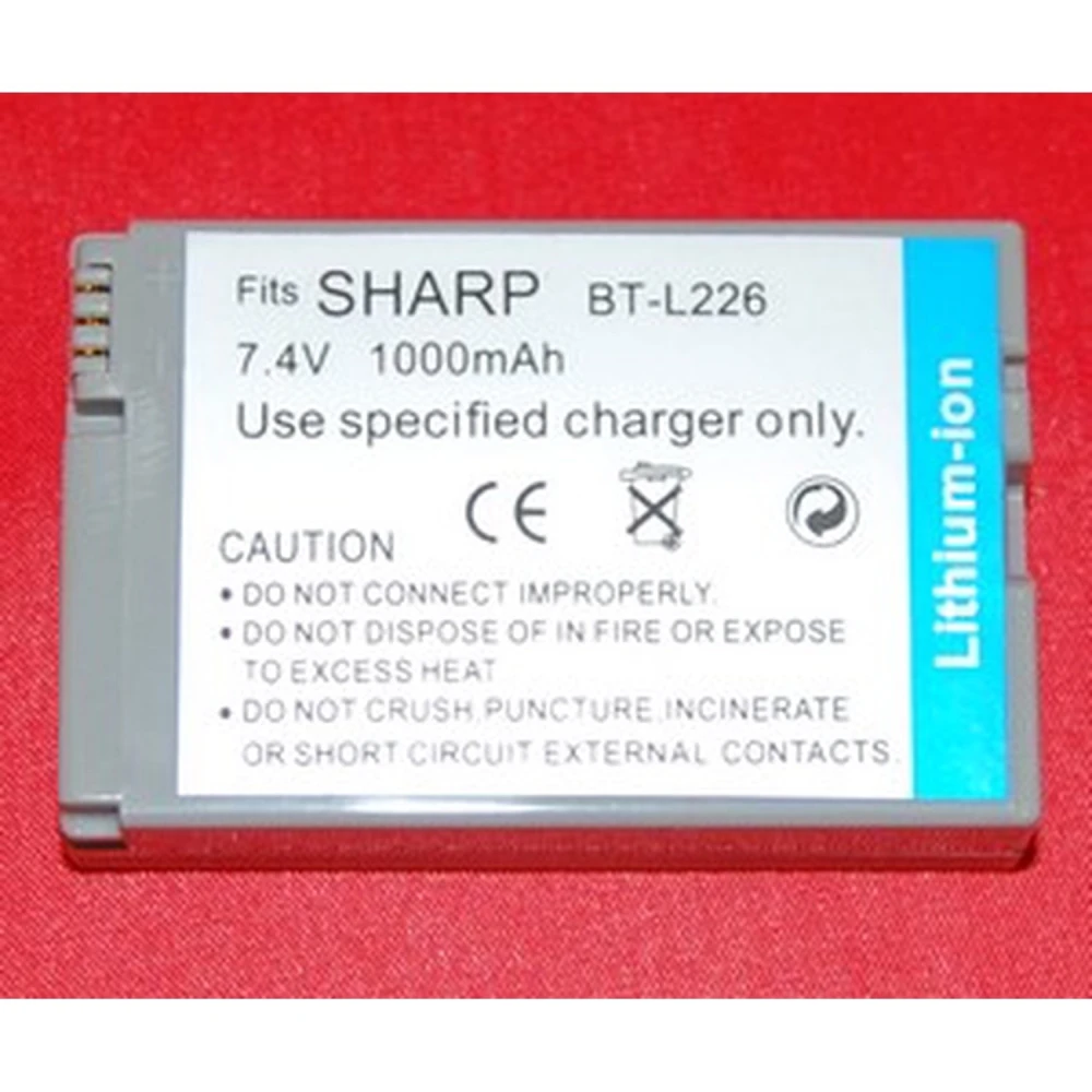 Compatibele Sharp BT-L226 batterij voor digitale camera's en camcorders